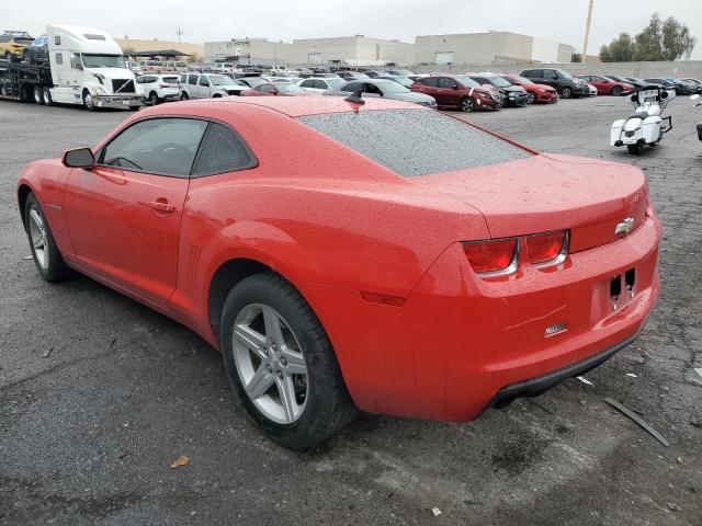 2G1FB1EV2A9128416 - 2010 CHEVROLET CAMARO LT RED photo 2