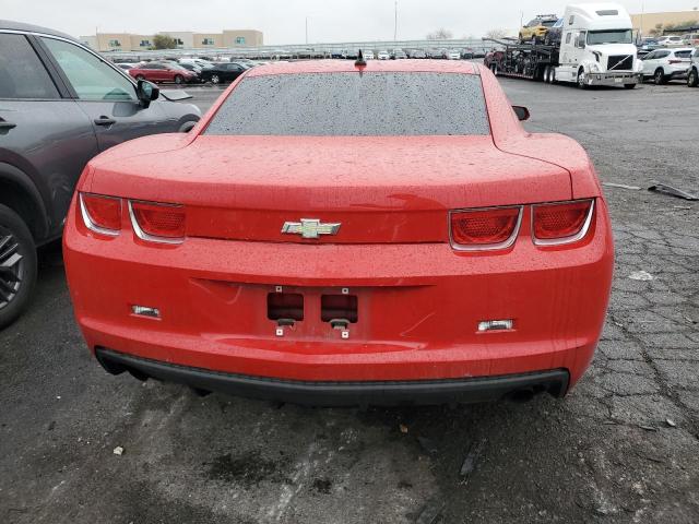 2G1FB1EV2A9128416 - 2010 CHEVROLET CAMARO LT RED photo 6