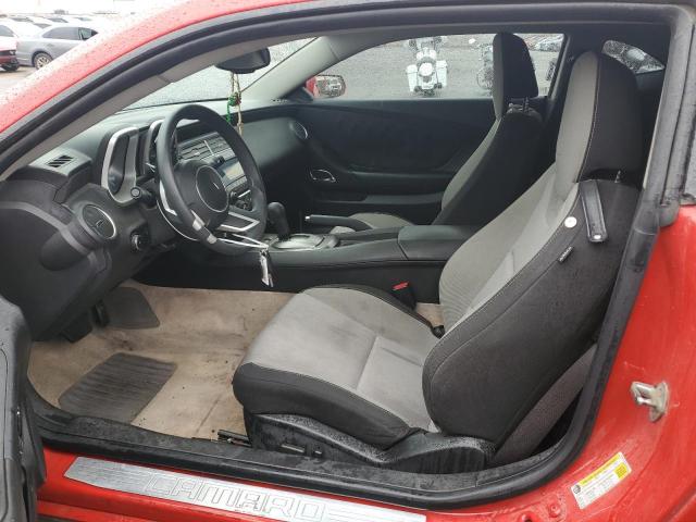 2G1FB1EV2A9128416 - 2010 CHEVROLET CAMARO LT RED photo 7