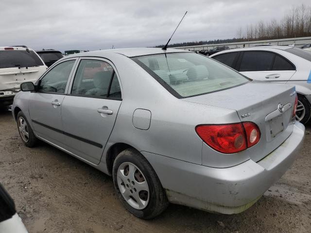 1NXBR32E58Z998008 - 2008 TOYOTA COROLLA CE SILVER photo 2