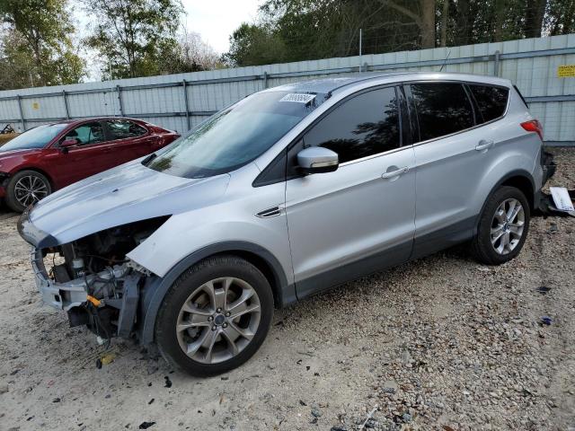 1FMCU0H92DUD12402 - 2013 FORD ESCAPE SEL SILVER photo 1