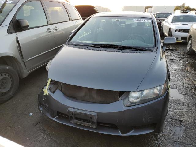 19XFA16859E047958 - 2009 HONDA CIVIC EX GRAY photo 5