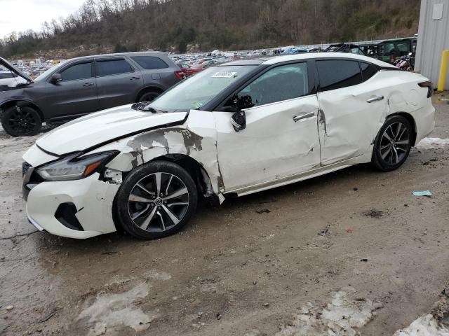 1N4AA6AVXKC375058 - 2019 NISSAN MAXIMA S WHITE photo 1