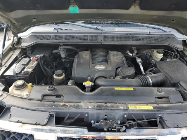 1N6AA06B94N537658 - 2004 NISSAN TITAN XE GREEN photo 11