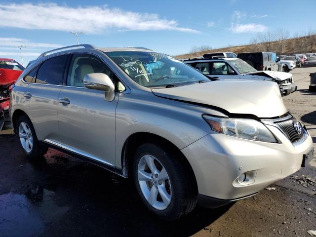 2T2BK1BA5BC112375 - 2011 LEXUS RX 350 GOLD photo 4