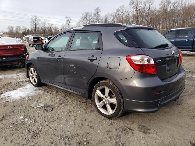 2T1KE40E29C003241 - 2009 TOYOTA COROLLA MA S GRAY photo 2