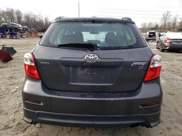 2T1KE40E29C003241 - 2009 TOYOTA COROLLA MA S GRAY photo 6