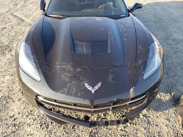 1G1YF2D73E5129003 - 2014 CHEVROLET CORVETTE STINGRAY 3LT BLACK photo 11