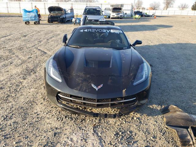 1G1YF2D73E5129003 - 2014 CHEVROLET CORVETTE STINGRAY 3LT BLACK photo 5