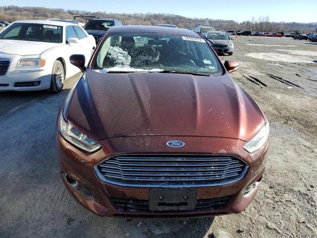 3FA6P0HD2FR255681 - 2015 FORD FUSION SE MAROON photo 5