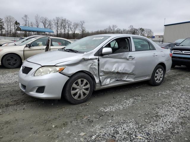 JTDBL40E699027392 - 2009 TOYOTA COROLLA BASE SILVER photo 1
