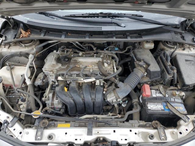 JTDBL40E699027392 - 2009 TOYOTA COROLLA BASE SILVER photo 11