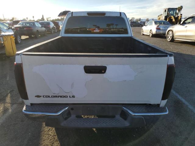 1GCCS196768212120 - 2006 CHEVROLET COLORADO WHITE photo 6