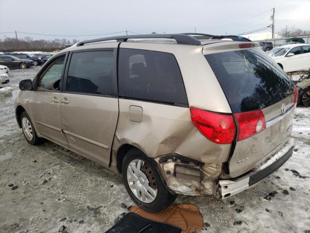 5TDZA23C06S433734 - 2006 TOYOTA SIENNA CE BEIGE photo 2