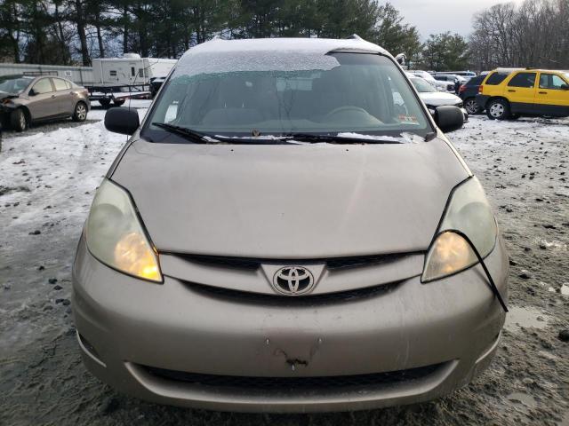 5TDZA23C06S433734 - 2006 TOYOTA SIENNA CE BEIGE photo 5