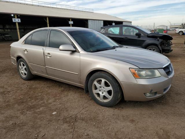 5NPEU46F86H052484 - 2006 HYUNDAI SONATA GLS BEIGE photo 4