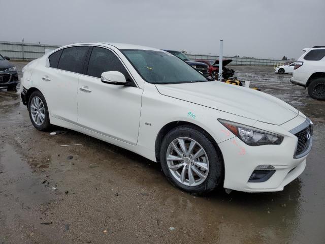 JN1CV7AP7JM400007 - 2018 INFINITI Q50 PURE WHITE photo 4