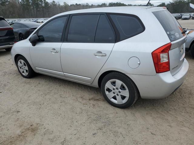 KNAFG528597268985 - 2009 KIA RONDO BASE SILVER photo 2