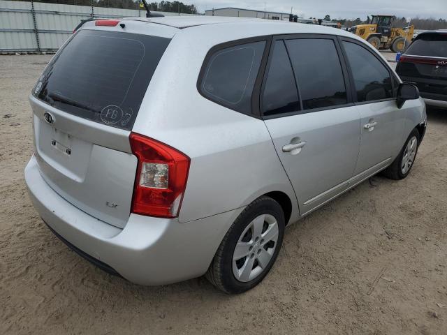 KNAFG528597268985 - 2009 KIA RONDO BASE SILVER photo 3