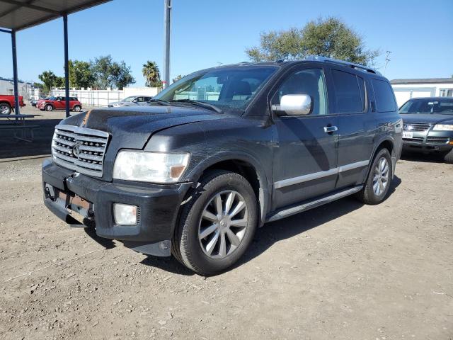 5N3AA08D68N903232 - 2008 INFINITI QX56 BLACK photo 1