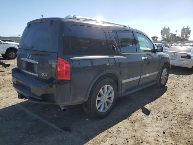 5N3AA08D68N903232 - 2008 INFINITI QX56 BLACK photo 3