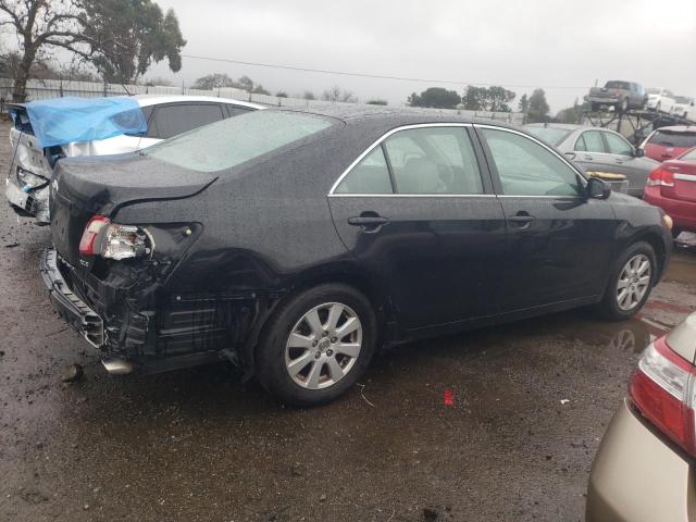 4T1BE46K27U603217 - 2007 TOYOTA CAMRY CE BLACK photo 3