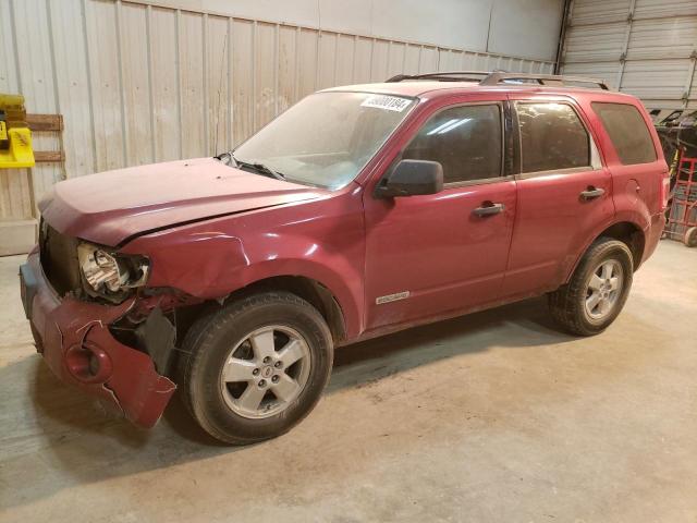 1FMCU02Z78KB43987 - 2008 FORD ESCAPE XLS RED photo 1
