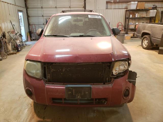 1FMCU02Z78KB43987 - 2008 FORD ESCAPE XLS RED photo 5