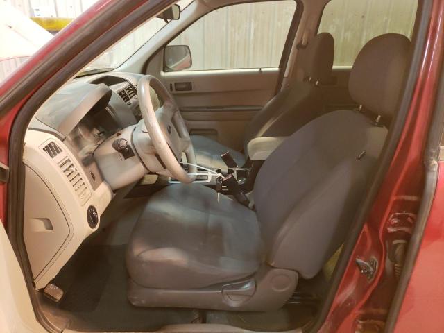 1FMCU02Z78KB43987 - 2008 FORD ESCAPE XLS RED photo 7