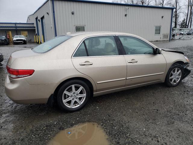 1HGCM66564A104940 - 2004 HONDA ACCORD EX GOLD photo 3