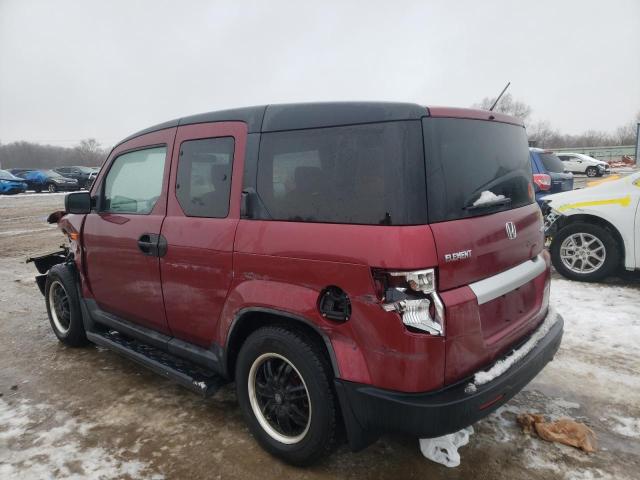 5J6YH2H78AL004140 - 2010 HONDA ELEMENT EX BURGUNDY photo 2