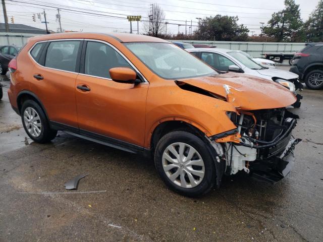 JN8AT2MV3HW010872 - 2017 NISSAN ROGUE S ORANGE photo 4