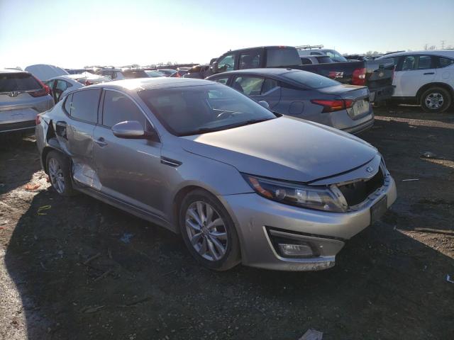 5XXGN4A72FG403665 - 2015 KIA OPTIMA EX GRAY photo 4