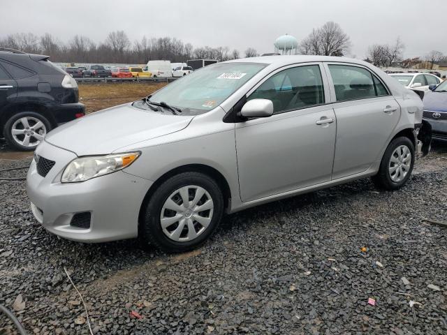 1NXBU4EE8AZ357375 - 2010 TOYOTA COROLLA BASE SILVER photo 1