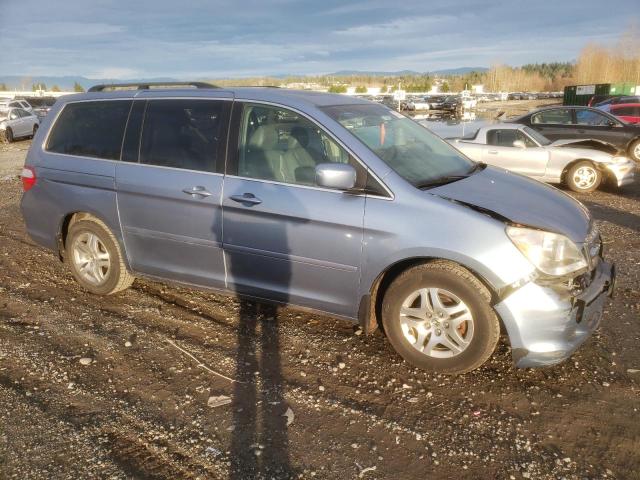 5FNRL38645B060171 - 2005 HONDA ODYSSEY EXL BLUE photo 4