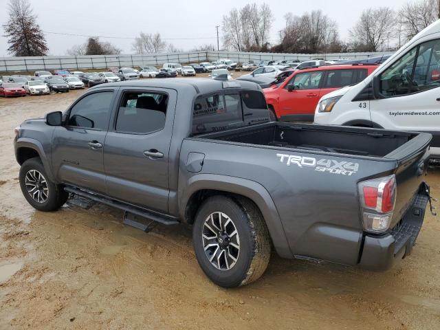 3TMCZ5AN3NM506517 - 2022 TOYOTA TACOMA DOUBLE CAB GRAY photo 2