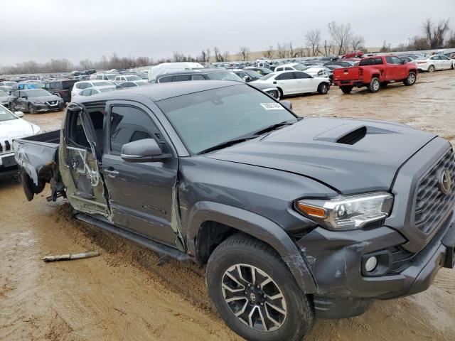 3TMCZ5AN3NM506517 - 2022 TOYOTA TACOMA DOUBLE CAB GRAY photo 4