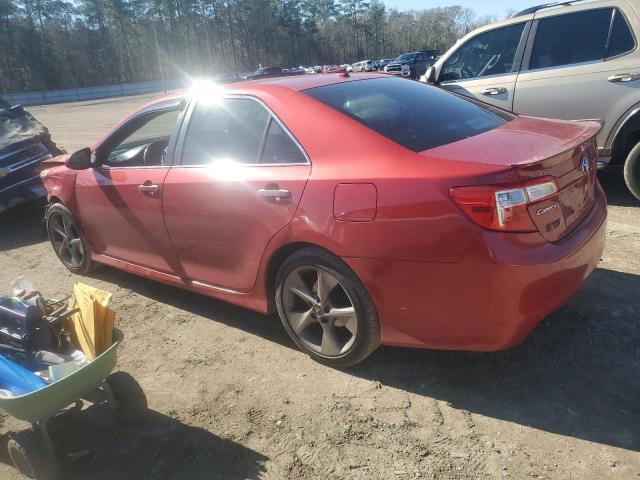 4T1BF1FK9CU617234 - 2012 TOYOTA CAMRY BASE RED photo 2