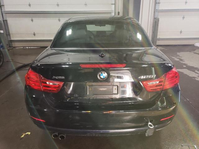 WBA3T1C51GP822435 - 2016 BMW 428 XI SULEV BLACK photo 6