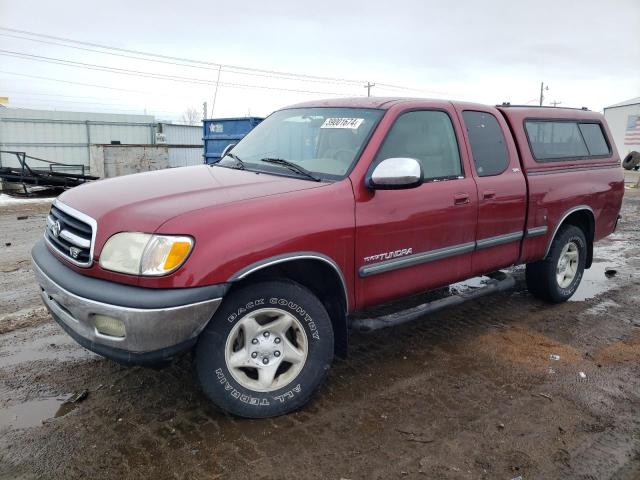 5TBBT44101S189816 - 2001 TOYOTA TUNDRA ACCESS CAB RED photo 1