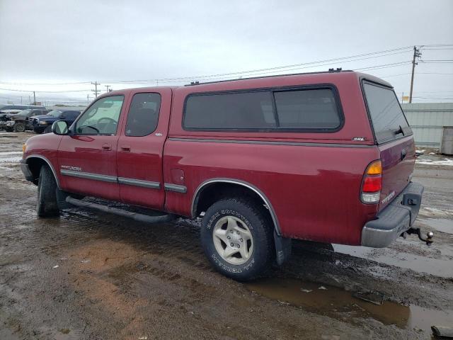 5TBBT44101S189816 - 2001 TOYOTA TUNDRA ACCESS CAB RED photo 2
