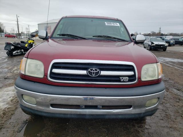 5TBBT44101S189816 - 2001 TOYOTA TUNDRA ACCESS CAB RED photo 5