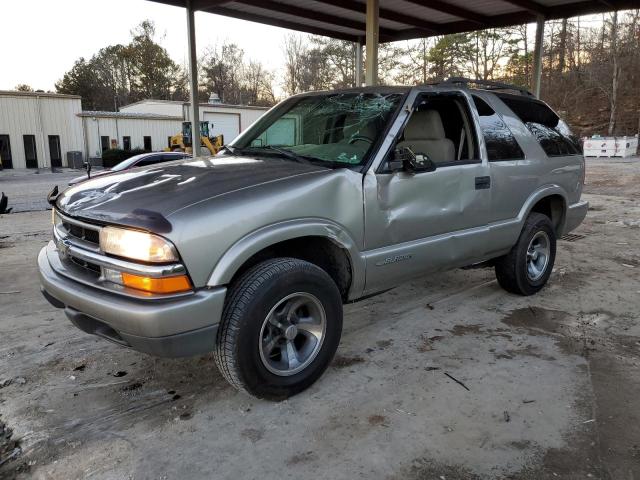 1GNCS18X35K115130 - 2005 CHEVROLET BLAZER GRAY photo 1