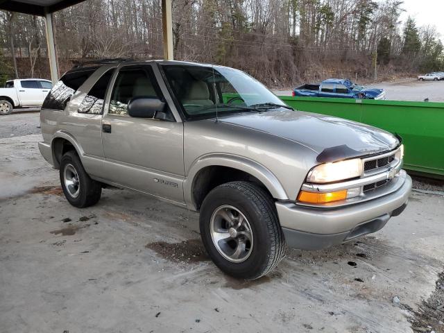 1GNCS18X35K115130 - 2005 CHEVROLET BLAZER GRAY photo 4