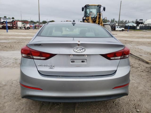 5NPD74LF7HH112880 - 2017 HYUNDAI ELANTRA SE SILVER photo 6