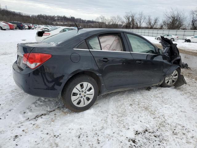 1G1PC5SH2C7362163 - 2012 CHEVROLET CRUZE LS BLACK photo 3