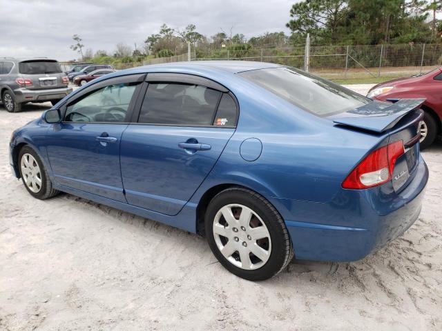 2HGFA1F58AH318690 - 2010 HONDA CIVIC LX BLUE photo 2