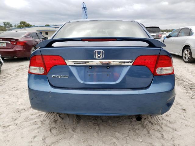 2HGFA1F58AH318690 - 2010 HONDA CIVIC LX BLUE photo 6