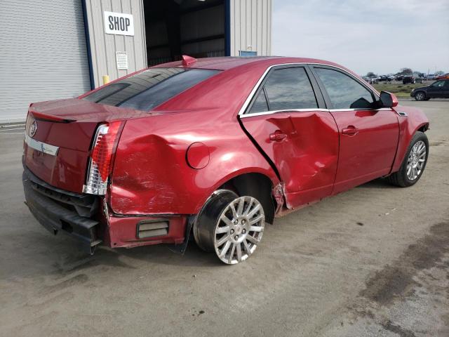 1G6DF5E52D0137239 - 2013 CADILLAC CTS LUXURY COLLECTION RED photo 3