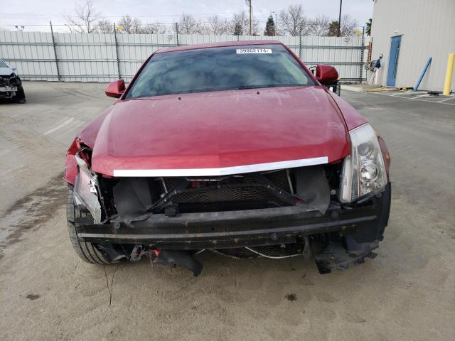 1G6DF5E52D0137239 - 2013 CADILLAC CTS LUXURY COLLECTION RED photo 5